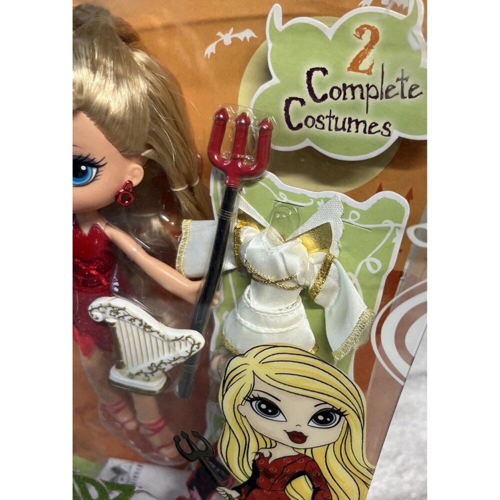 Bratz Kidz Cloe Costume Party New Sealed MGA Vintage Halloween Doll Devil Angel - Picture 4 of 9